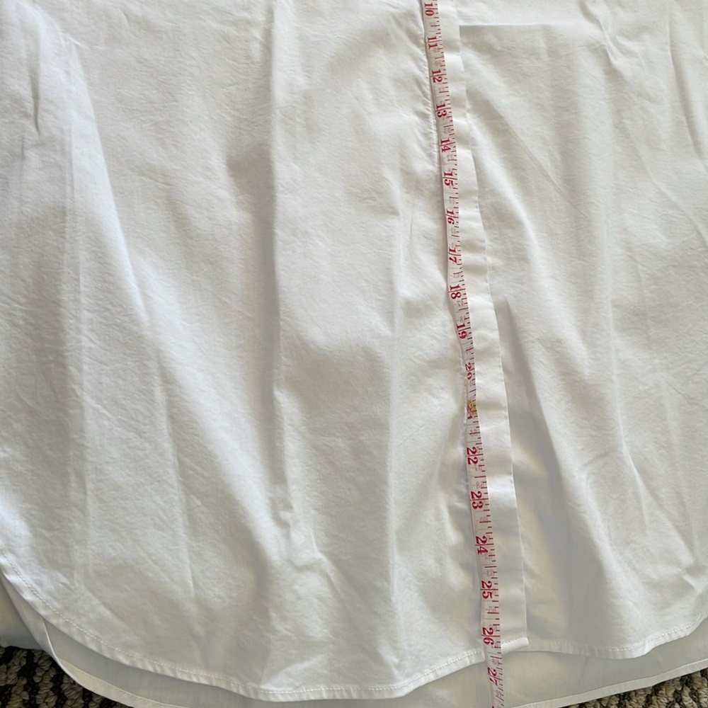 White Boyfriend Style Button Down - image 5